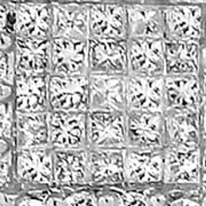 18K White Gold 1.00 Cttw Diamond Halo Square Stud Earring