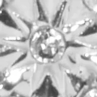 14K White Gold 2.00 Cttw Diamond Halo Link Tennis Bracelet