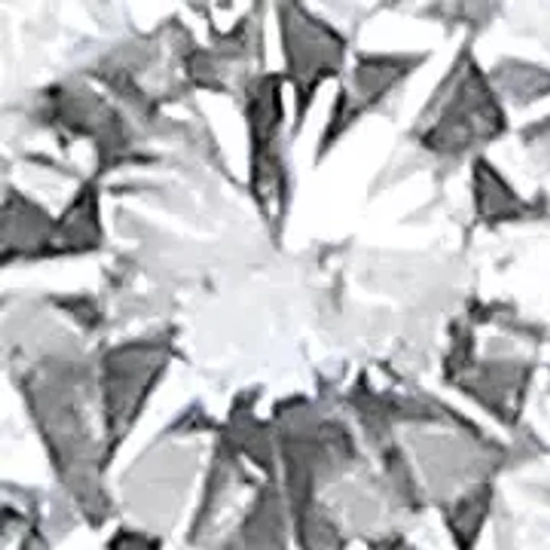 14K Yellow Gold Diamond Solitaire Stud Earring