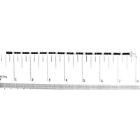 Silver Black and White Diamond Tennis Bracelet - 7.25" Inches