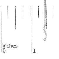 Lab Created Silver 1/4 Cttw Lab Grown Diamond Journey Pendant Necklace