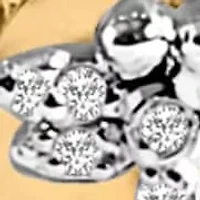 18K Yellow Gold over Silver Diamond Accent Dragonfly Medallion Bangle Bracelet