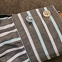 Lab Created Men's 14K White Gold 1 3/4 Cttw Lab Grown Diamond Halo Cufflink