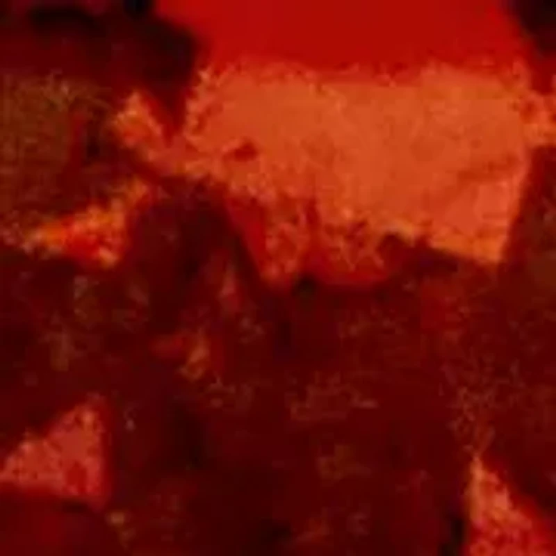 Lab Created 14K White Gold 3/4 Cttw Red Lab-Grown Diamond Stud Earrings