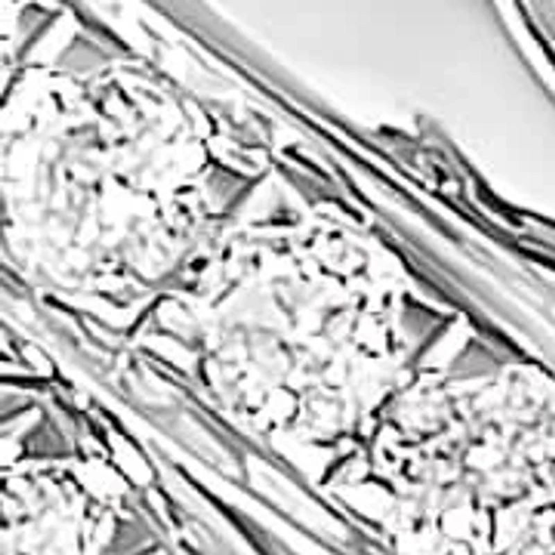 14K White Gold Black Pearl and Diamond Accent Dangle Earrings