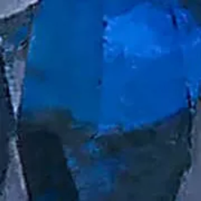 14K Yellow Gold 1/4 Cttw Diamond and Sapphire Sunburst Halo Stud Earrings