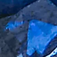 10K White Gold Sapphire and Diamond Halo Cushion Shaped Drop Earrings