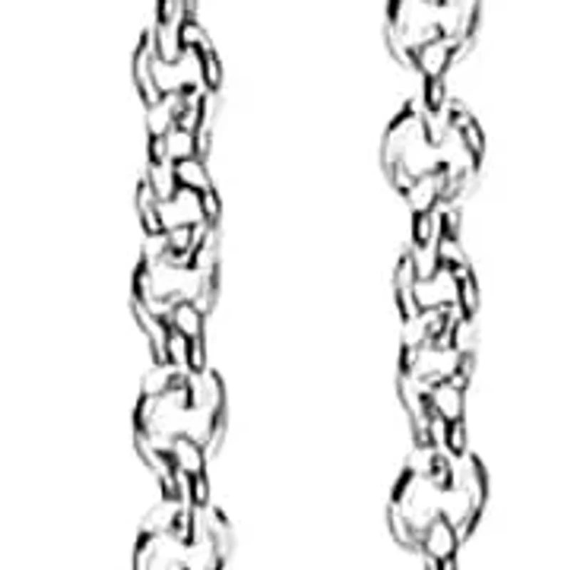 10K White Gold 1/10 Cttw Diamond Threader Earrings