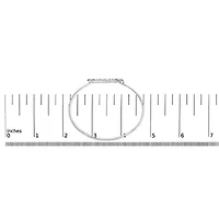 .925 Sterling Silver 1/5 Cttw Diamond Mom Bangle Bracelet