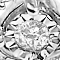 Silver 1.0 Cttw Diamond X Link Bolo Bracelet