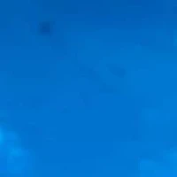 Silver Diamond Accent and Blue Enamel Star Hoop Earrings