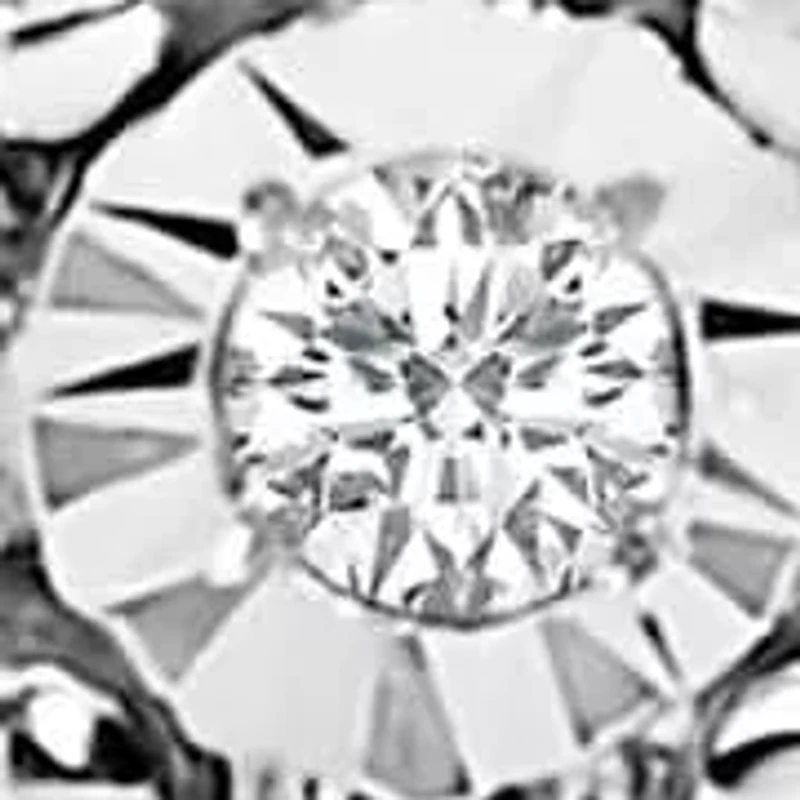 10K Yellow Gold Plated .925 Sterling Silver 1/6 Cttw Diamond Textured Halo Stud Earrings