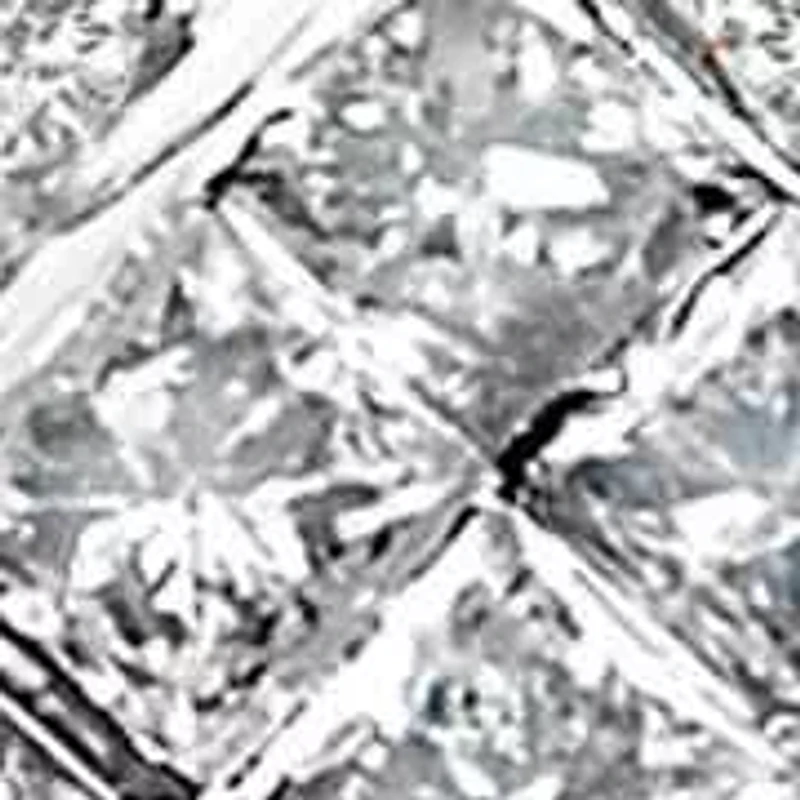 Black Rhodium and Silver 3/4 Cttw Diamond Chandelier Earrings