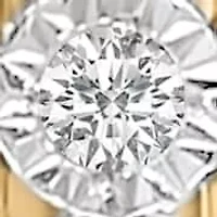 14K Yellow Gold over Silver 1/4 Cttw Diamond Style Hoop Earrings