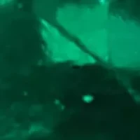 Lab Created Silver with Created Green Emerald and White Sapphire Halo Stud Earring