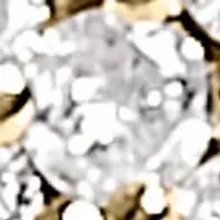 Silver 1/2 Cttw Diamond Scatter Composite Bypass Ring