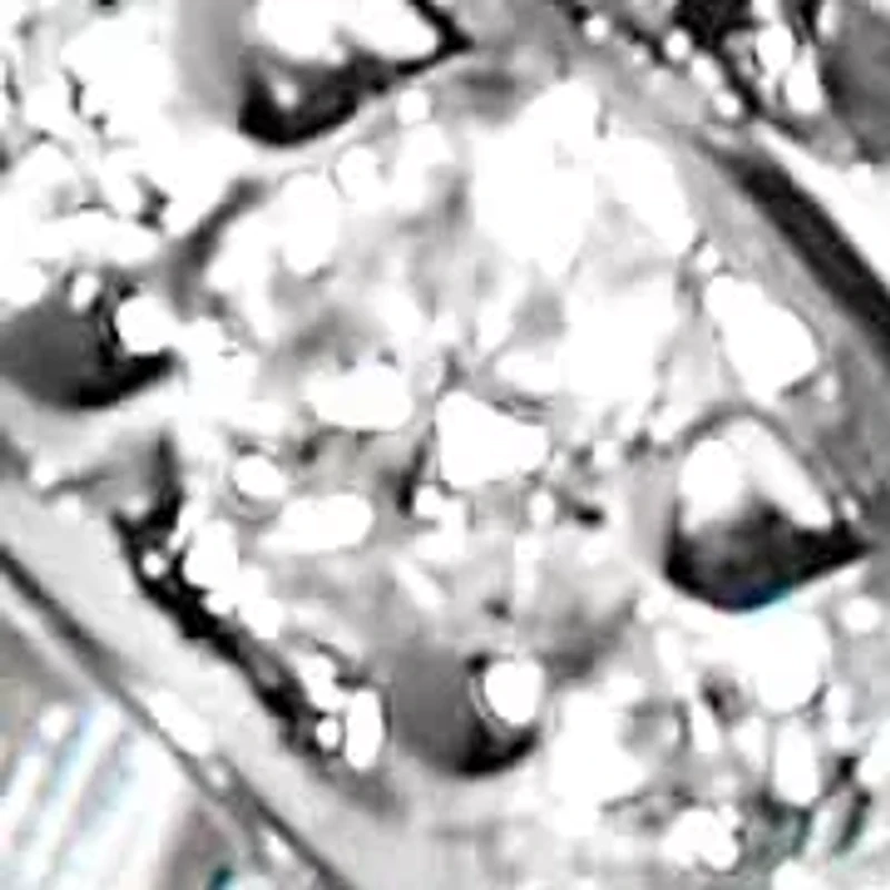 Silver 1/2 Cttw Diamond Bypass Triple Leaf Ring