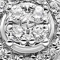 Silver 1/3 Cttw Diamond Bridal Set Ring and Band