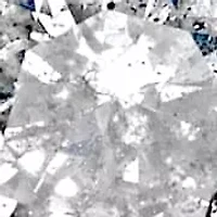 Lab Created 14K White Gold 1/2 Cttw Diamond Three Stone Illusion Plate Ring