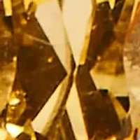 Silver Onyx, Citrine and Diamond Accent Fleur De Lis Ring