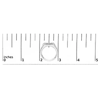 Men's Silver 1.00 Cttw Diamond Multi Row Band Ring