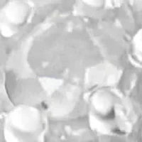 Sterling Silver Diamond Bypass Cluster Ring