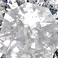 10K Yellow Gold 1/2 Cttw Diamond Three Stone Illusion Plate Ring