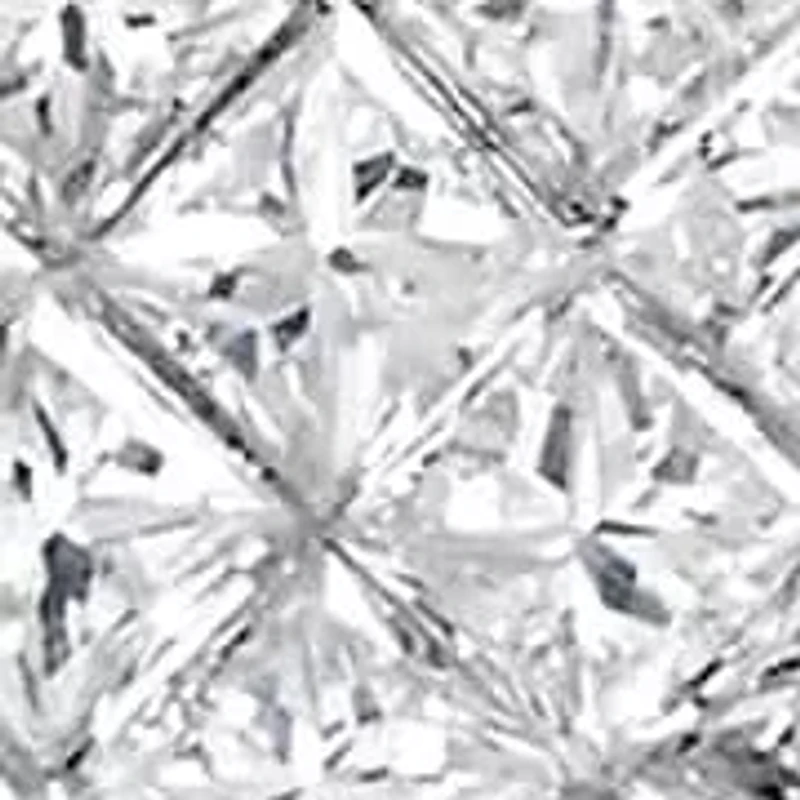 Silver 1/3 Cttw Diamond Rhombus and Beaded Halo Ring