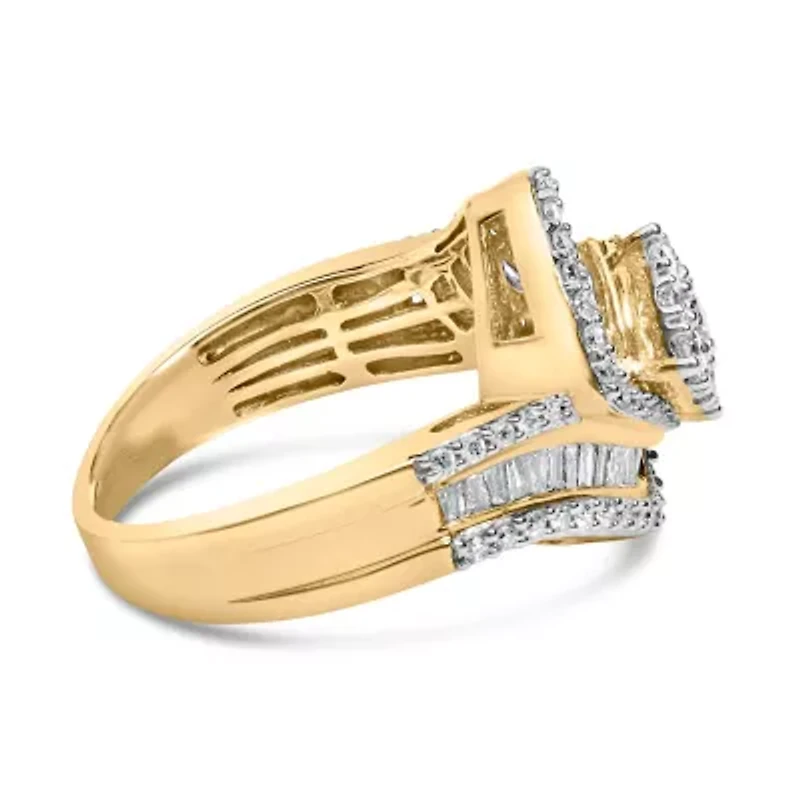 14K White Gold 1.0 Cttw Diamond Engagement or Fashion Ring