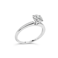 Lab Created 14K White Gold 1.0 Cttw Grown Diamond Engagement Ring