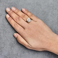 10K Yellow Gold Diamond Cocktail Ring