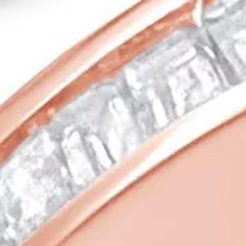 Silver 5/8 Cttw Diamond Stackable Band Ring Set