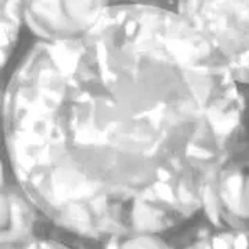 .925 Sterling Silver Diamond Cluster Ring