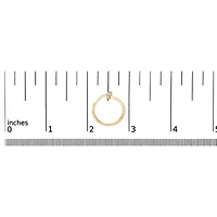 Lab Created 10K Gold 1/4 Cttw Grown Diamond Three Stone Ring