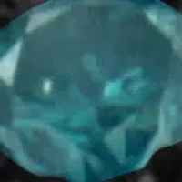 Silver Treated Blue Diamond Engagement Ring