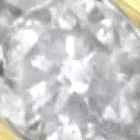 10K Yellow Gold Round and Baguette Diamond-Cut Ring