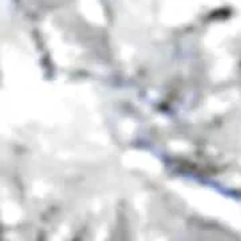 10K White Gold 1/4 Cttw Round Cut Diamond Two-Stone Ring