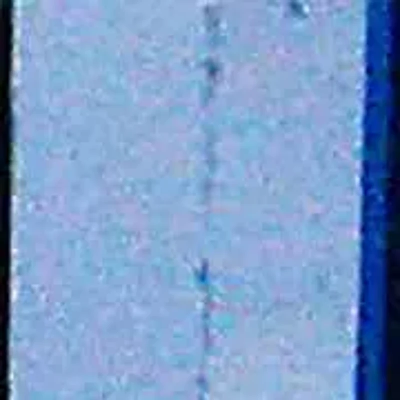 Silver Diamond Accent and 8X6 mm Blue Topaz Ring