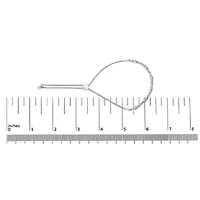 Silver Diamond Accent Links Bolo Bracelet - Adjustable 6" to 9"