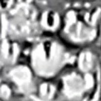 Silver 1/10 Cttw Diamond Open Circle Wheel Link Tennis Bracelet