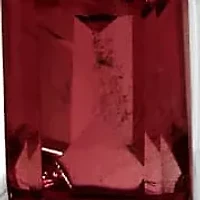 14K Gold 6x4MM Emerald Cut Gemstone Solitaire Pendant Necklace