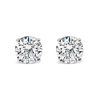 Lab Created 14K Gold 2.00 Cttw Lab Grown Diamond Stud Earrings
