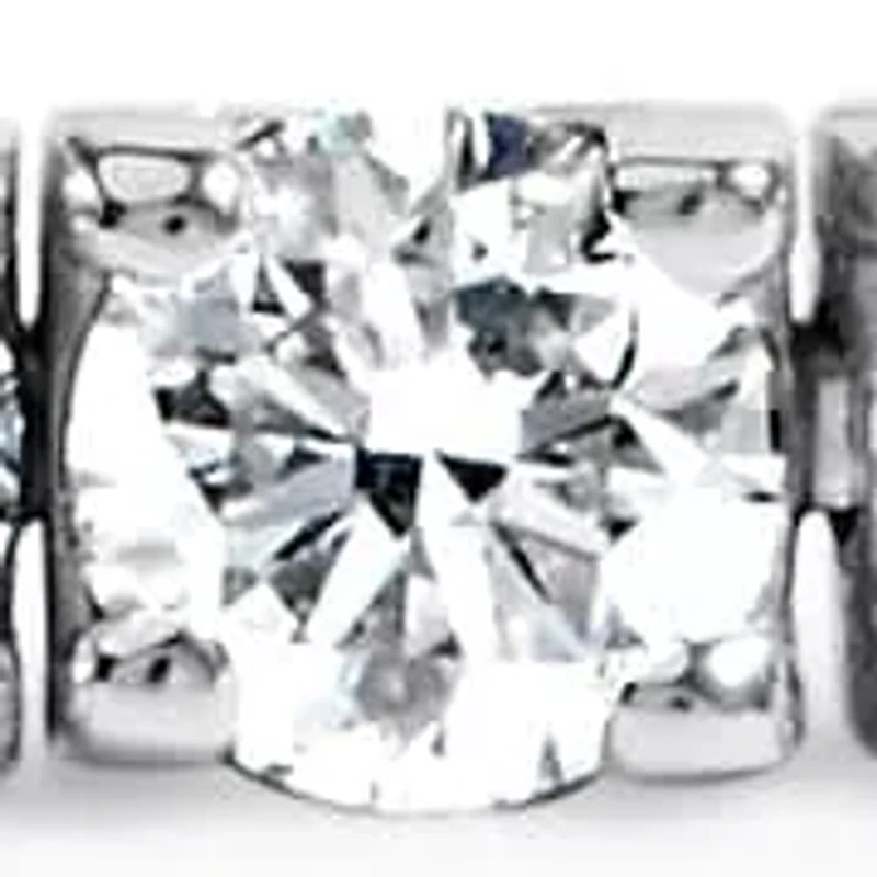 Lab Created 14K Gold 5.0 Cttw Lab Grown Diamond Tennis Bracelet