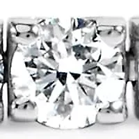 Lab Created 14K Gold 5.0 Cttw Lab Grown Diamond Tennis Bracelet