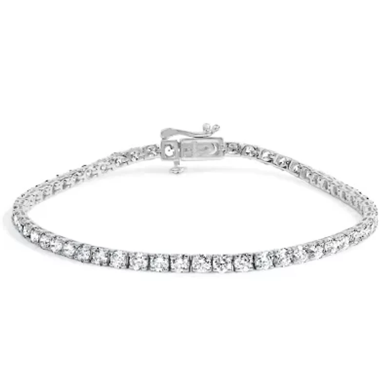 Lab Created 14K Gold 5.0 Cttw Lab Grown Diamond Tennis Bracelet