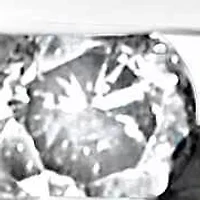 10K Gold 1.0 Cttw Alternating Diamond "U" Hoop Earrings