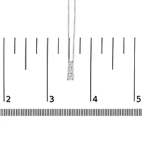 Lab Created 14K Gold 1/2 Cttw Lab Grown Diamond Three Stone Pendant Necklace