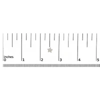 Lab Created 10K Gold 1/2 Cttw Lab Grown Diamond Star Stud Earrings