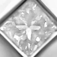 10K Gold 1/5 Cttw Diamond Kite Shaped Solitaire Pendent Necklace