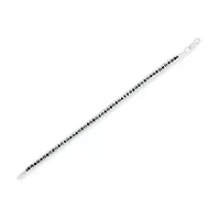 Black Rhodium over Silver 1.0 Cttw Rose Cut Diamond Double-Link 7" Tennis Bracelet